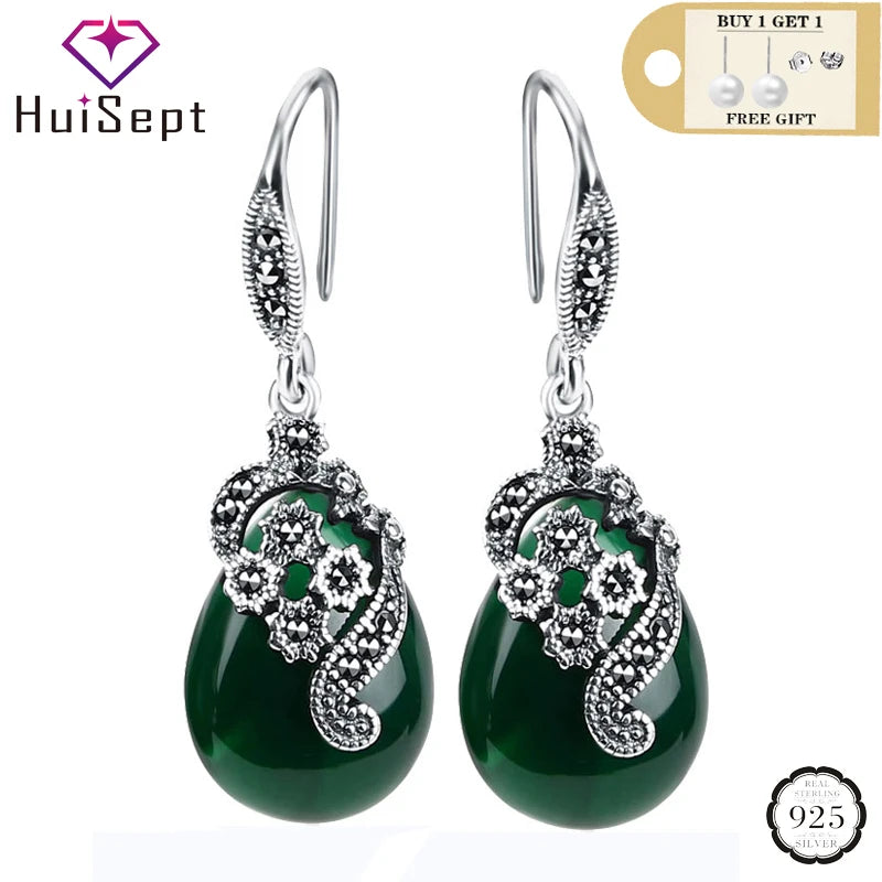 Royal Gem™ Vintage Teardrop Earrings | 925 Sterling Silver
