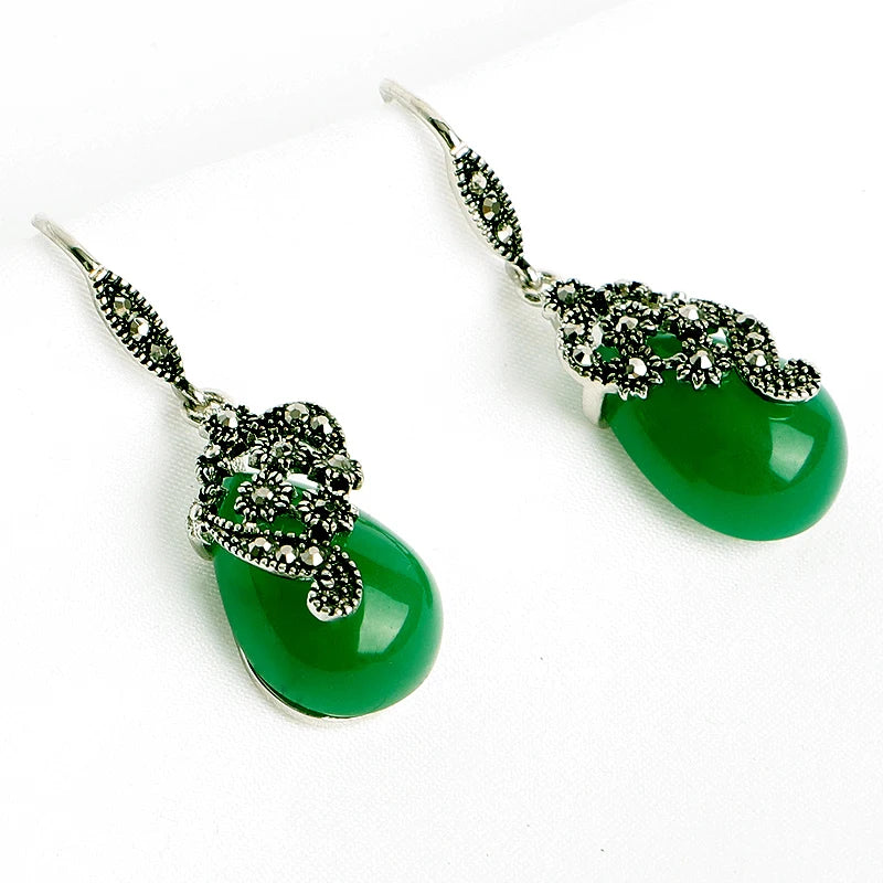 Royal Gem™ Vintage Teardrop Earrings | 925 Sterling Silver