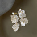 Ocean Pearl™ Cascading Shell Drop Earrings