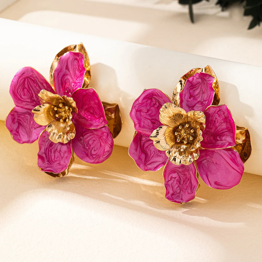 Bloom™ Retro Floral Stud Earrings