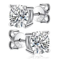 Radiance™ Moissanite Stud Earrings | 925 Sterling Silver
