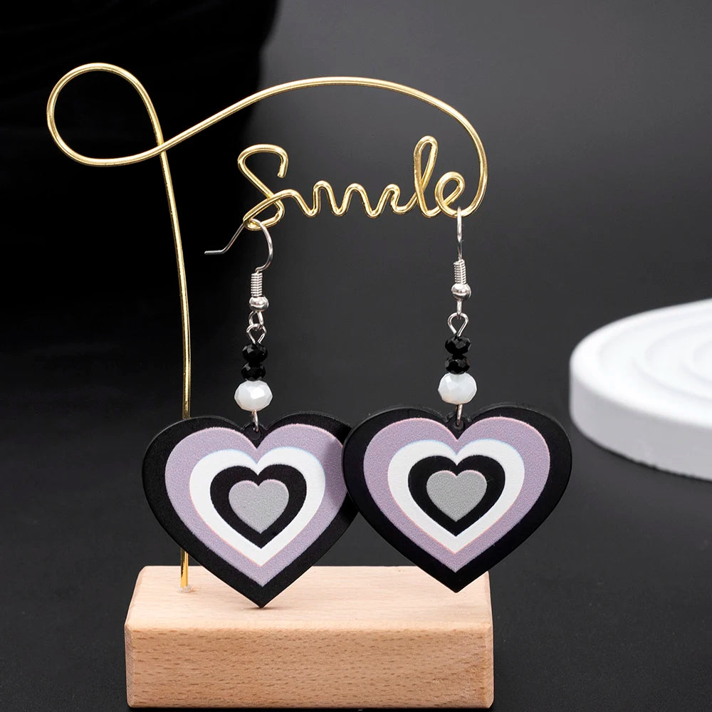 Amour™ Layered Heart Stud Earrings