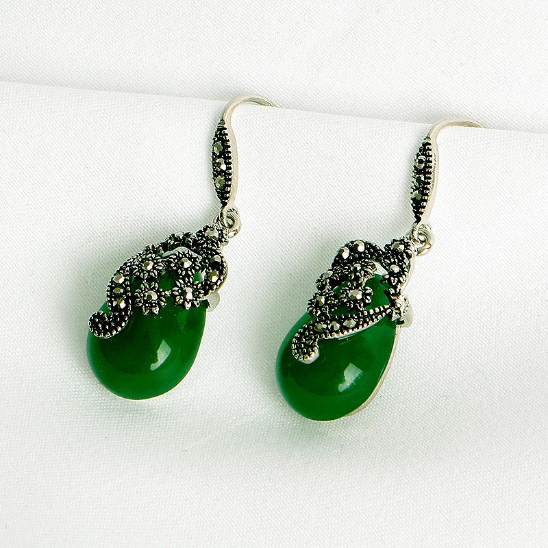 Royal Gem™ Vintage Teardrop Earrings | 925 Sterling Silver