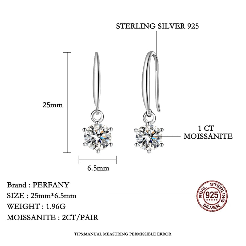 Celeste™ Moissanite Tassel Earrings