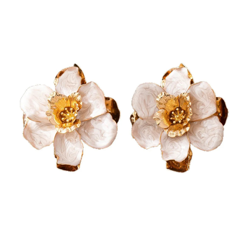 Bloom™ Retro Floral Stud Earrings