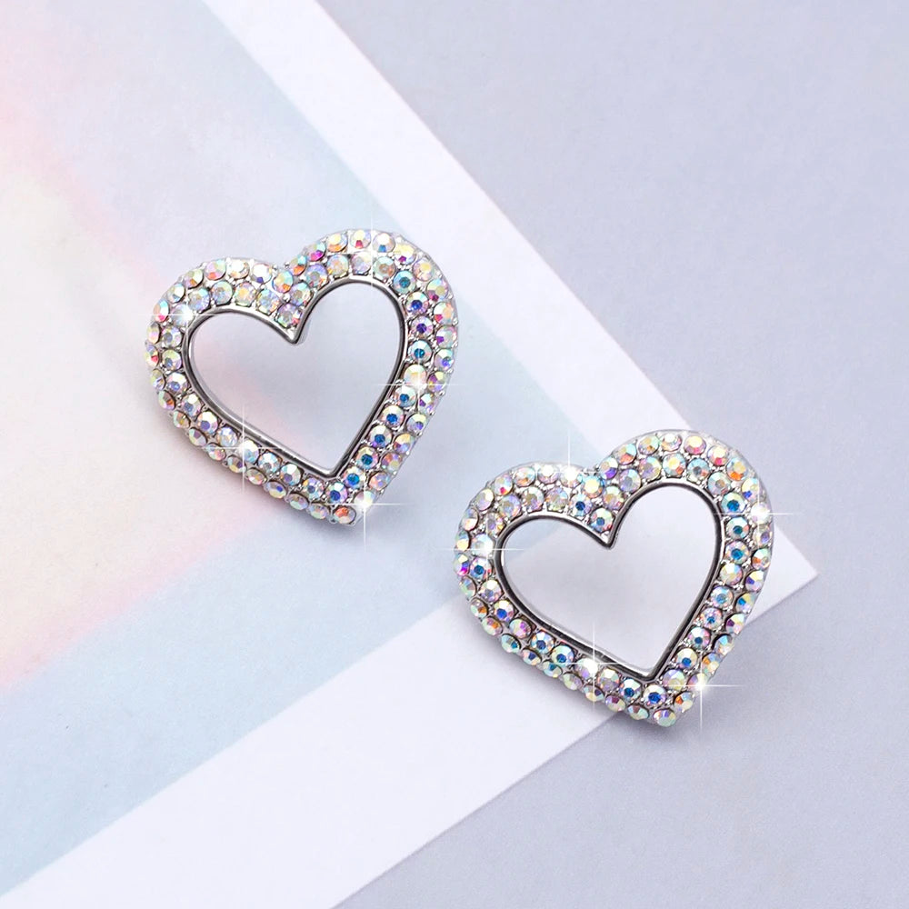Amour™ Layered Heart Stud Earrings