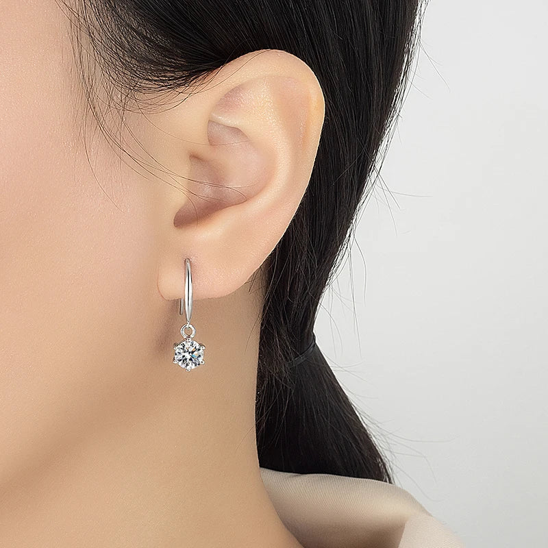Celeste™ Moissanite Tassel Earrings