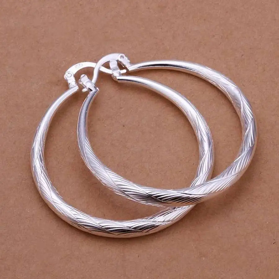 Classic™ Sterling Silver Hoop Earrings